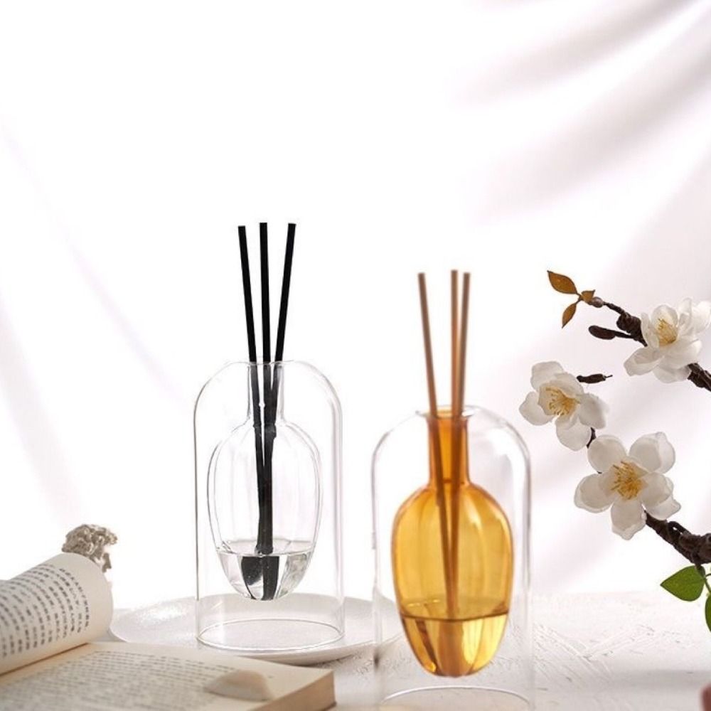 Home Fragrance Diffuser Sticks - Creative Aromatherapy Diffuser Bottle 130/200ML with