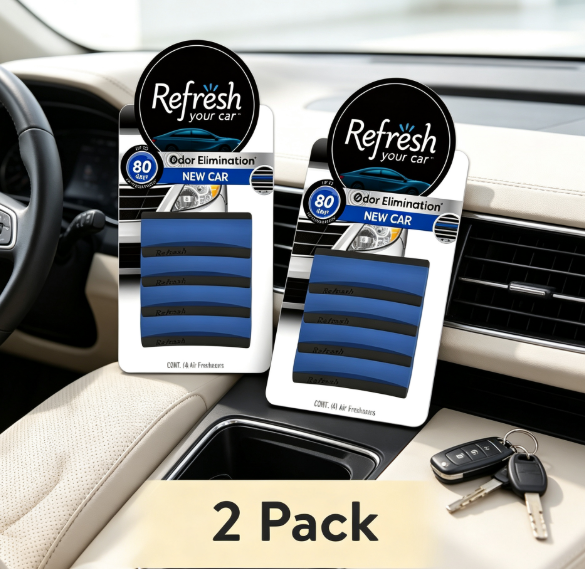 Home Fragrance Diffuser Refills - Car Air Freshener Vent Clip Stick