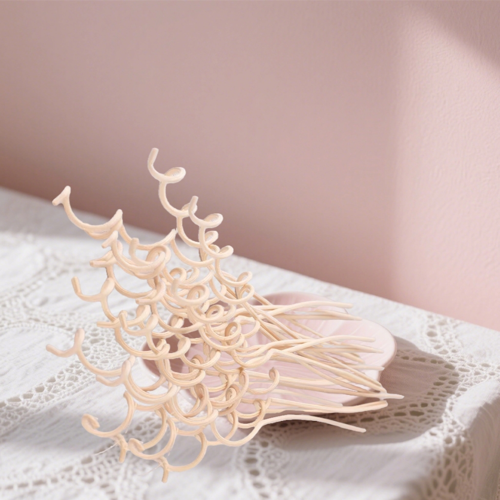 Home Fragrance Diffuser Refills - 10pcs Long Wavy Diffuser Sticks Home