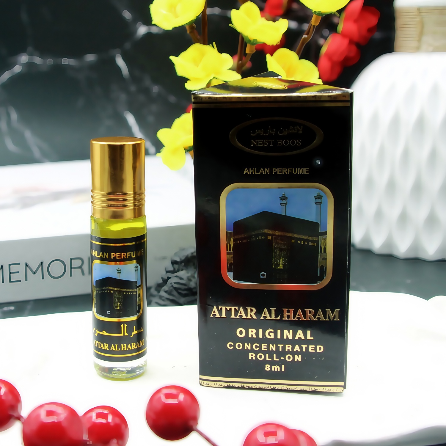 Home Fragrance Diffusers - Perfume in Sky Mansion Shape, Elegant