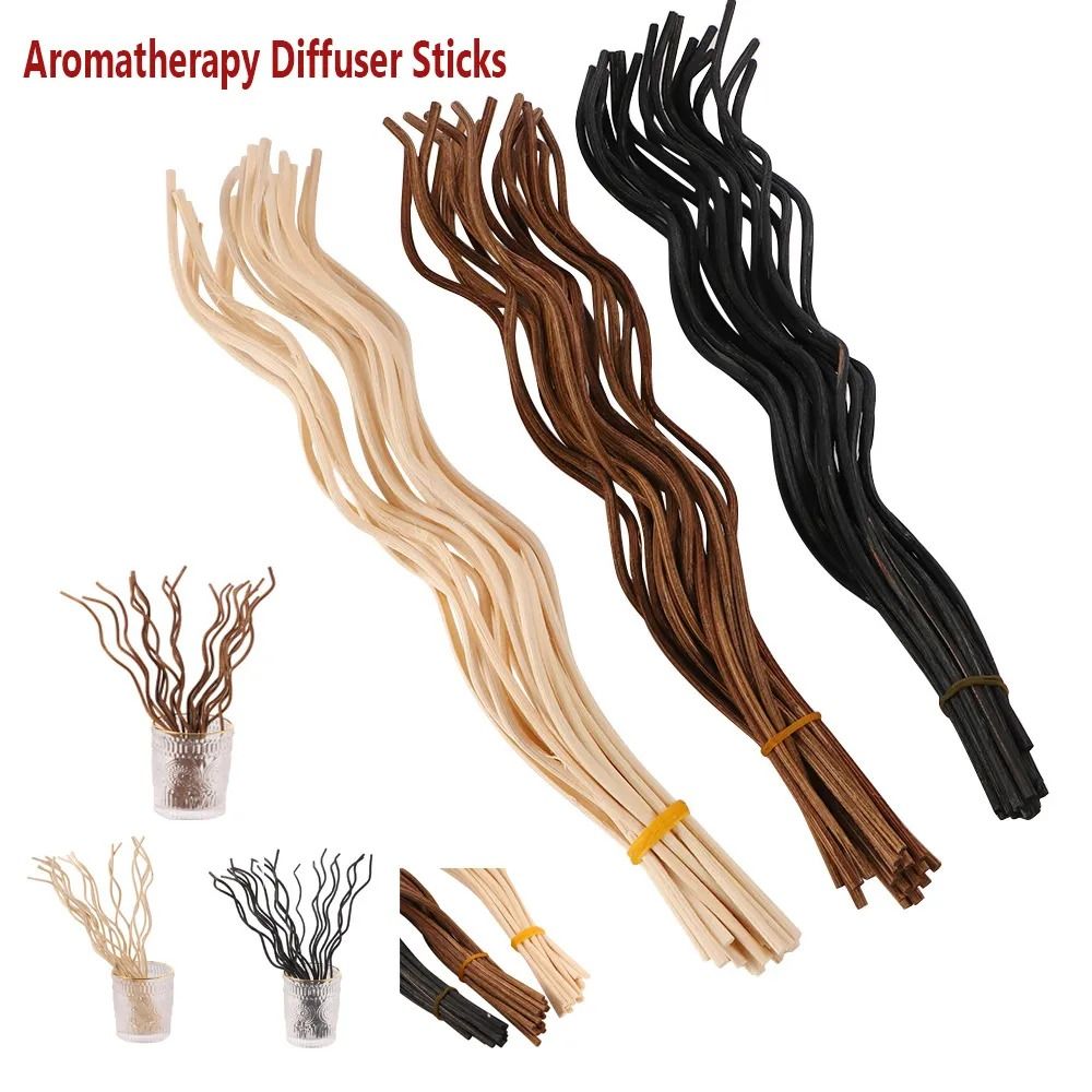 20Pcs Long Wavy Diffuser Stick - огляд і ціна Home Fragrance Diffuser Refills