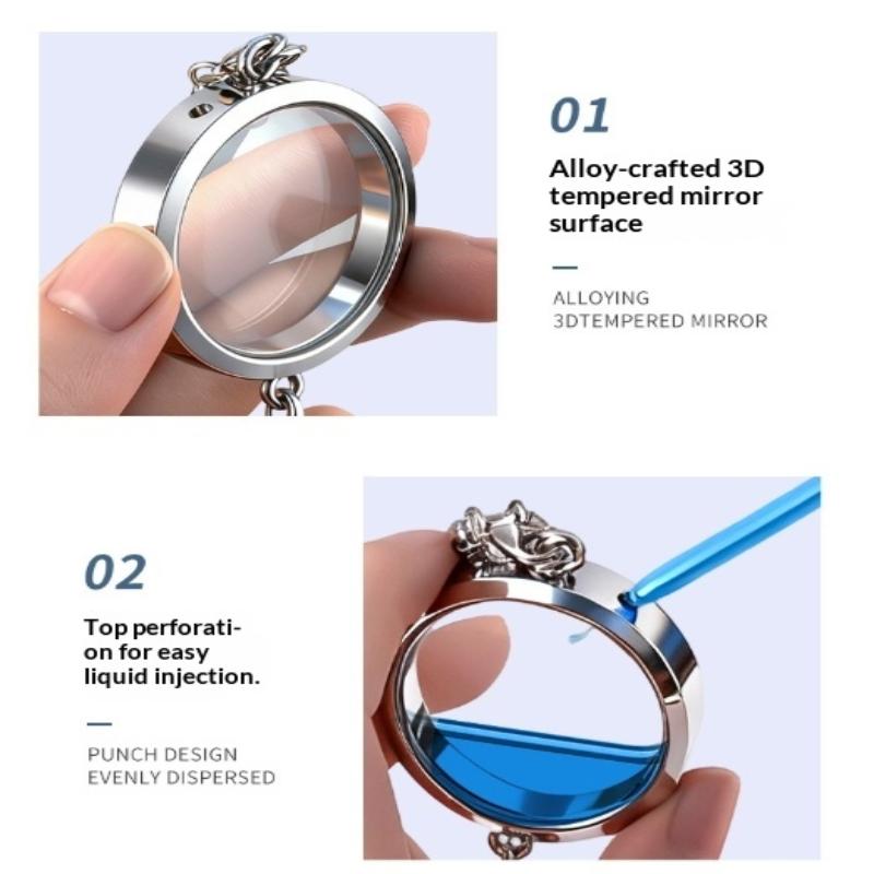 One Metal Car Decoration Penda - огляд і ціна Diffuser Necklace Locket