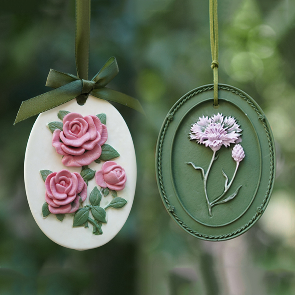 Large Flower Silicone Mold for - огляд і ціна Diffuser Necklace Locket