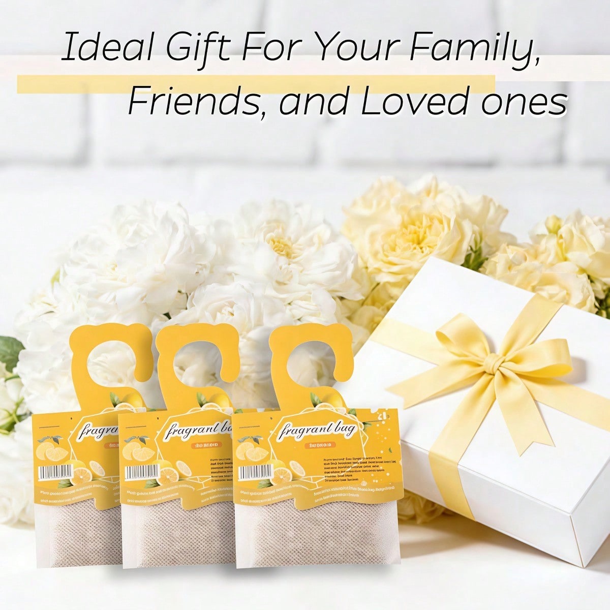 Hanging Lemon Scented Sachets, - огляд і ціна Home Fragrance Ideas
