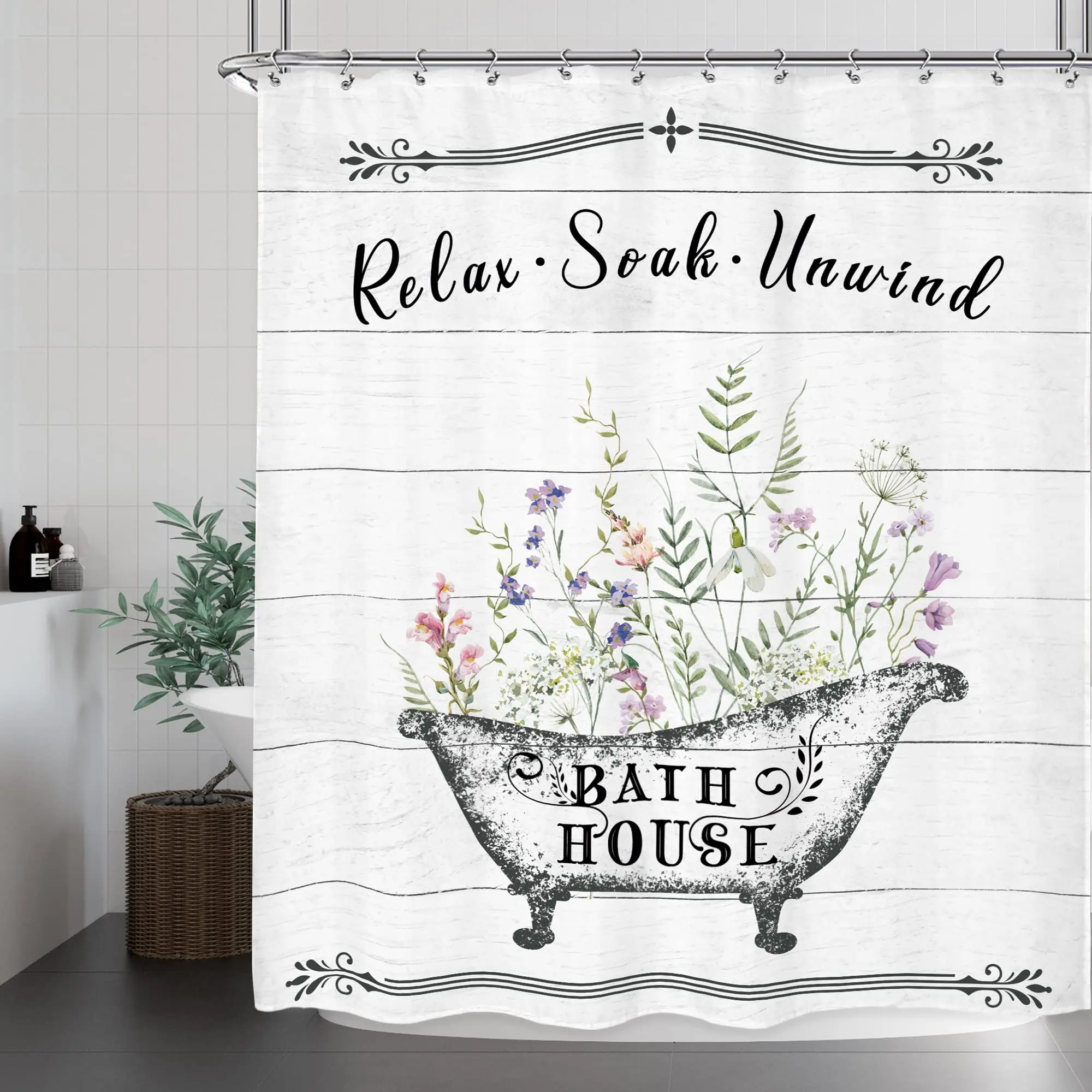 Vintage Floral Bathroom Shower - огляд і ціна Potpourri Dried Flower